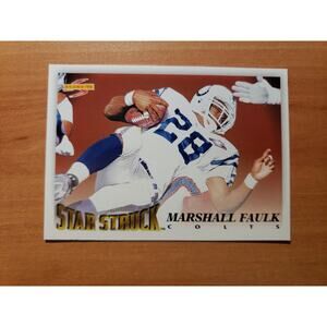 Marshall Faulk 1995 Score #209 - Star Struck - NFL - Fresh Pull